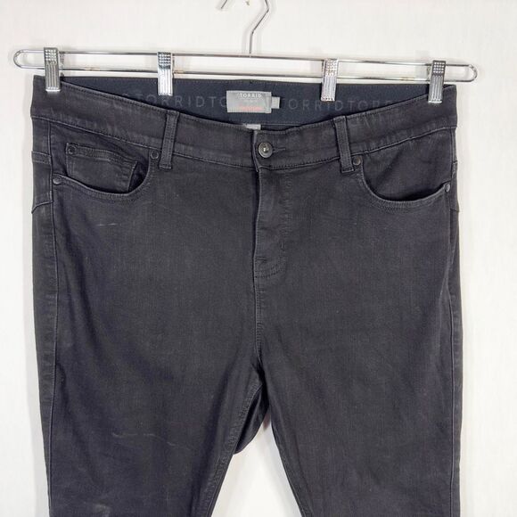 Torrid Plus‎ Size 20 Jeans Extra Short Bombshell Skinny Stretch High Rise 1489 - Picture 7 of 16